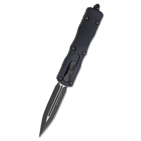 MICROTECH Dirac D/E Tactical Black OTF rugós bicska - 225-1T