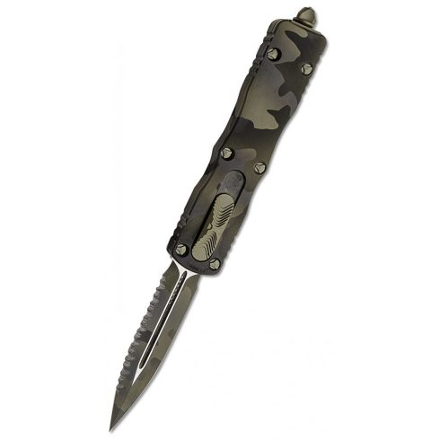 MICROTECH Dirac D/E Full Camo OTF rugós bicska