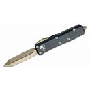 MICROTECH UTX-85 Spartan D/E Bronze Standard OTF rugós bicska - 230-13