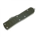 MICROTECH UTX-85 Stepside Stonewash OD Green Standard OTF rugós bicska