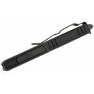 MICROTECH UTX-85 D/E DLC Damascus Black OTF rugós bicska - 232-16DLCTSH