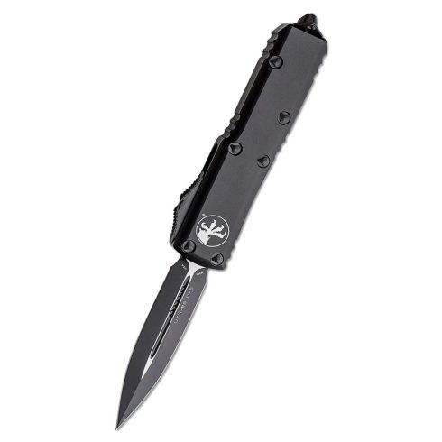 MICROTECH UTX-85 D/E Black Tactical Standard OTF rugós bicska