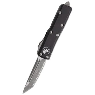   MICROTECH UTX-85 T/E Stonewash F/S Apocalyptic OTF rugós bicska