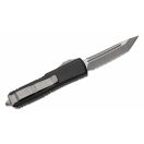MICROTECH UTX-85 T/E Stonewash F/S Apocalyptic OTF rugós bicska