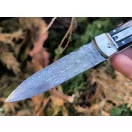MIKOV Predator WildCat Buffalo Horn James Bond rugós bicska