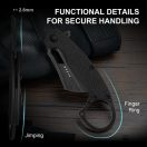 KIZER Dodo AllBlack karambit