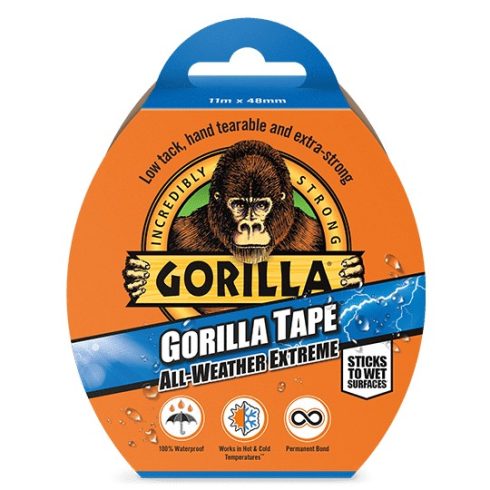 GORILLA Tape All Weather Extreme Fekete Extrém Erős Hőálló Ragasztószalag