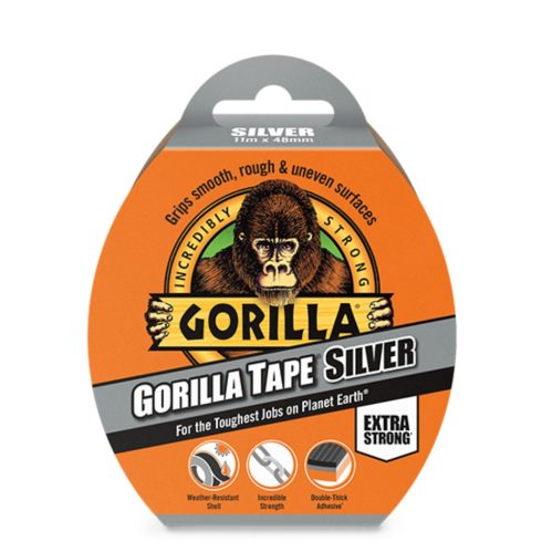 GORILLA Tape Silver Szürke Extra Erős Ragasztószalag