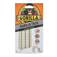 GORILLA Tack Gyurmaragasztó Kockák Újrahasználható 84 db csomag - 3144001