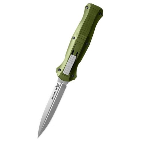 BENCHMADE Infidel Woodland Green Limited Edition OTF rugós bicska