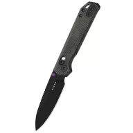   KIZER Begleiter 2.9 Black Blade Norplex Ultrex Micarta zsebkés