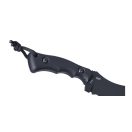 CRKT Bugsy Black Serrated Fixed túlélőkés - 3605KV