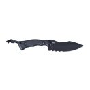 CRKT Bugsy Black Serrated Fixed túlélőkés - 3605KV