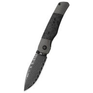 KIZER Coywolf Damascus Ti Carbon zsebkés