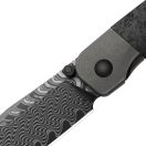 KIZER Coywolf Damascus Ti Carbon zsebkés
