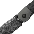KIZER Coywolf Damascus Ti Carbon zsebkés - 3685A1
