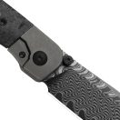 KIZER Coywolf Damascus Ti Carbon zsebkés