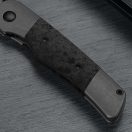 KIZER Coywolf Damascus Ti Carbon zsebkés