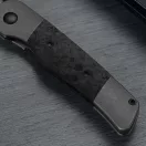 KIZER Coywolf Damascus Ti Carbon zsebkés - 3685A1