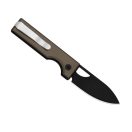 KIZER Little Ringbo Brown Aluminium zsebkés - 3708A2