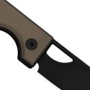 KIZER Little Ringbo Brown Aluminium zsebkés