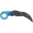 CRKT Provoke Grivory Zap blue karambit