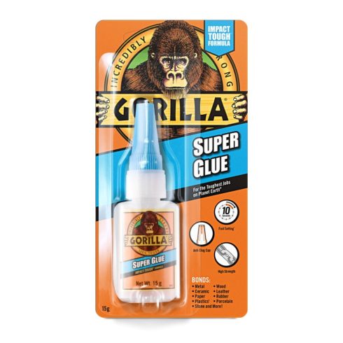 GORILLA Super Glue Pillanatragasztó 15 gramm 