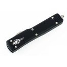 MICROTECH UTX-70 Hellhound Stonewash Standard OTF rugós bicska - 419-10S
