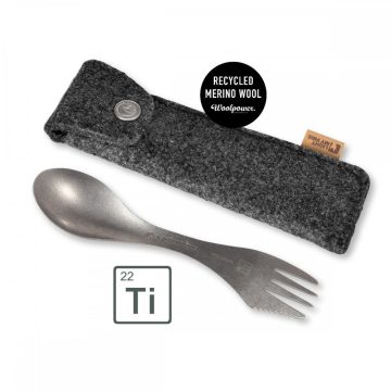 LIGHT MY FIRE Spork Kit Titanium kanálvilla - 42181