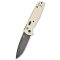 BENCHMADE CLA DLC MagnaCut Ivory G-10 rugós bicska - 4300BK-03