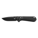 BENCHMADE Redoubt Black Plain zsebkés - 430BK-02