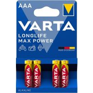 VARTA Longlife Max Power Alkáli Ceruza Elem AAA - 4703101404