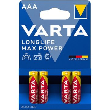 VARTA Longlife Max Power Alkáli Ceruza Elem AAA