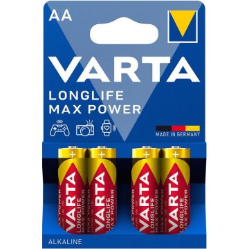 VARTA Longlife Max Power Alkáli Ceruza Elem AA