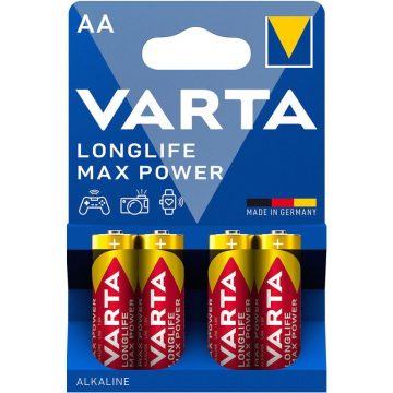 VARTA Longlife Max Power Alkáli Ceruza Elem AA