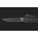 BENCHMADE OM  AllBlack OTF rugós bicska - 4850BK