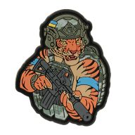 M-TAC Tiger Blue PVC Morale Patch felvarró