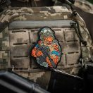 M-TAC Tiger Blue PVC Morale Patch felvarró