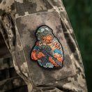 M-TAC Tiger Blue PVC Morale Patch felvarró