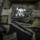 M-TAC Jolly Roger Olive Black PVC Morale Patch felvarró -  51116801