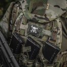 M-TAC Jolly Roger Olive Black PVC Morale Patch felvarró -  51116801