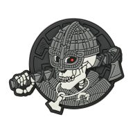 M-TAC Patch Undead Viking Grey 3D PVC felvarró - 51157011