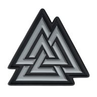 M-TAC Valknut Grey PVC Morale Patch felvarró