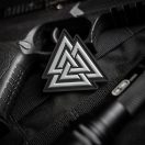 M-TAC Valknut Grey PVC Morale Patch felvarró - 51163211