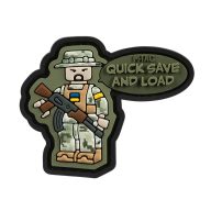 M-TAC Quick Save and Load PVC Morale Patch felvarró
