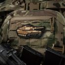 M-TAC Abrams Coyote PVC Morale Patch felvarró - 51348357