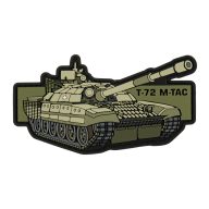 M-TAC T-72 PVC Morale Patch felvarró
