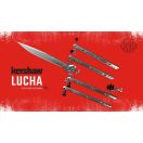 KERSHAW Lucha blackwash RED balisong pillangókés