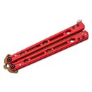 KERSHAW Lucha blackwash RED balisong pillangókés - 5150RDBW