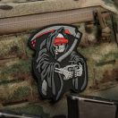 M-TAC FPV Operator Black and Grey PVC Morale Patch felvarró -  51517002